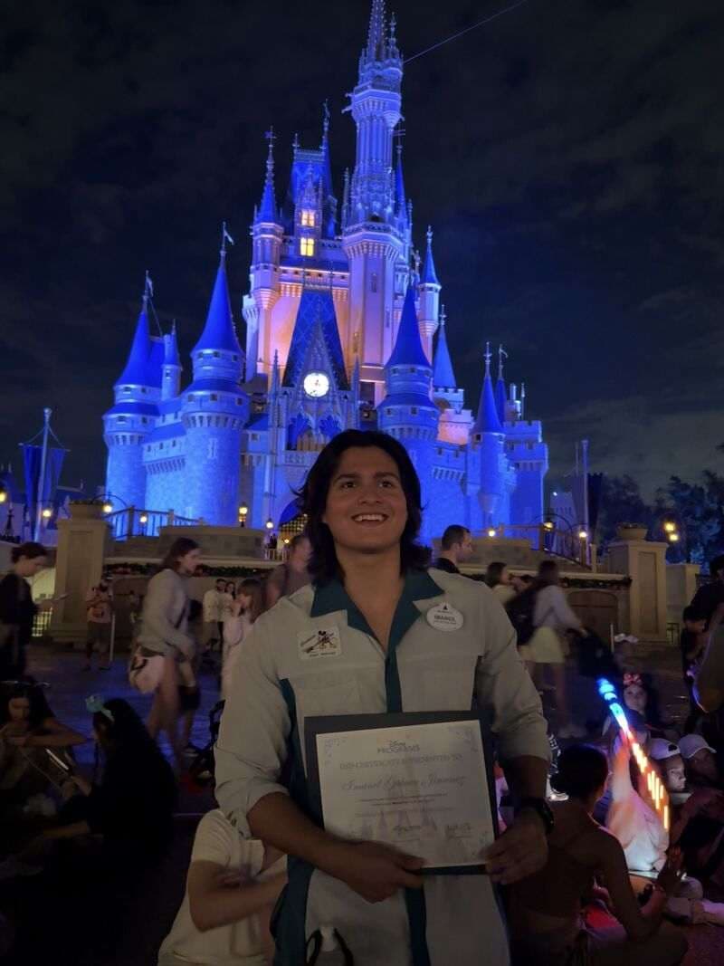 Disney College Program — certificate night