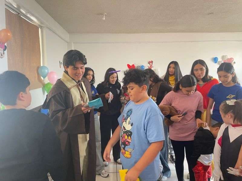Community service in Disney costume